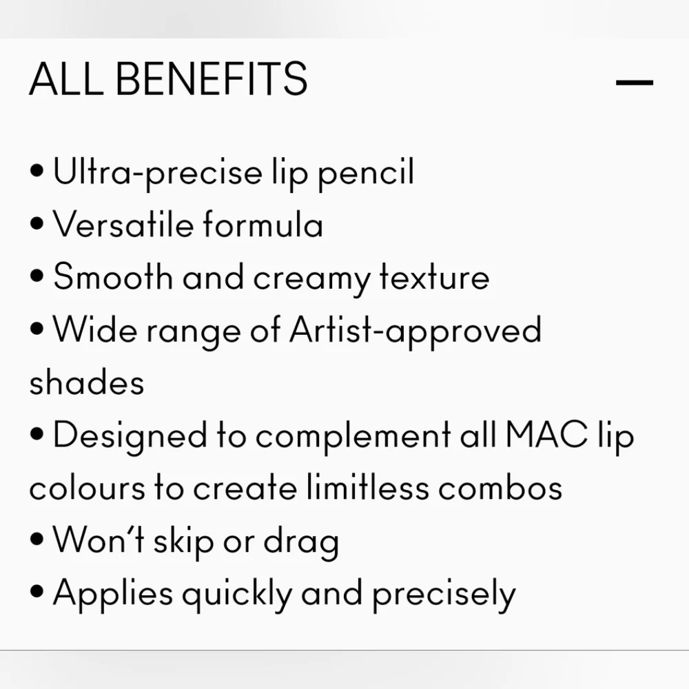 MAC Cosmetics creamy professional